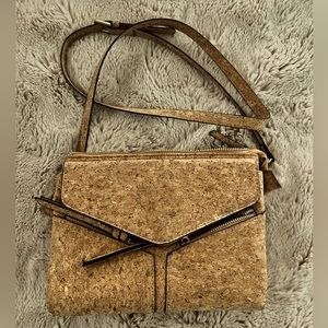 Charming Charlie Cork Bag with Sparkles